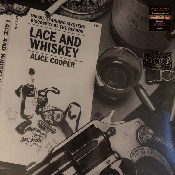 Disco de vinil Alice Cooper - Lace And Whiskey (Brown Coloured) (LP)