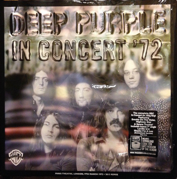 Disco de vinil Deep Purple - In Concert '72 (2 LP + 7" Vinyl)