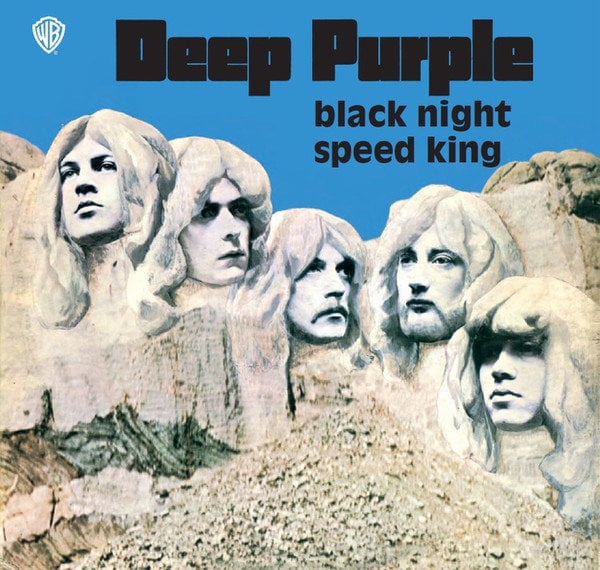 Schallplatte Deep Purple - RSD - Black Night/Speed King (7' Blue Opaque Vinyl In Picture Bag) (LP)