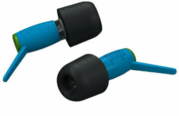 Plugues para fones de ouvido Comply Foam Plugs Black - 1