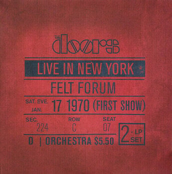 Vinyl Record The Doors - Live In New York (LP) - 1