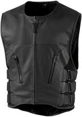 Motorradweste ICON Regulator D3O Stripped Leather Black 2XL-3XL Motorradweste