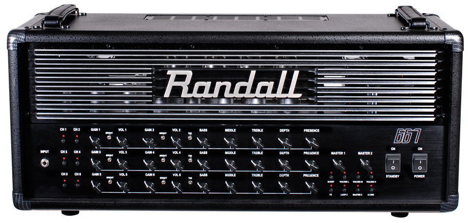 Amplificador de válvulas Randall 667 Head