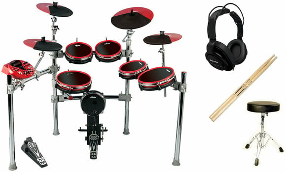Electronic Drumkit DDRUM Digital Drum 6 Piece Kit Mesh SET - 1