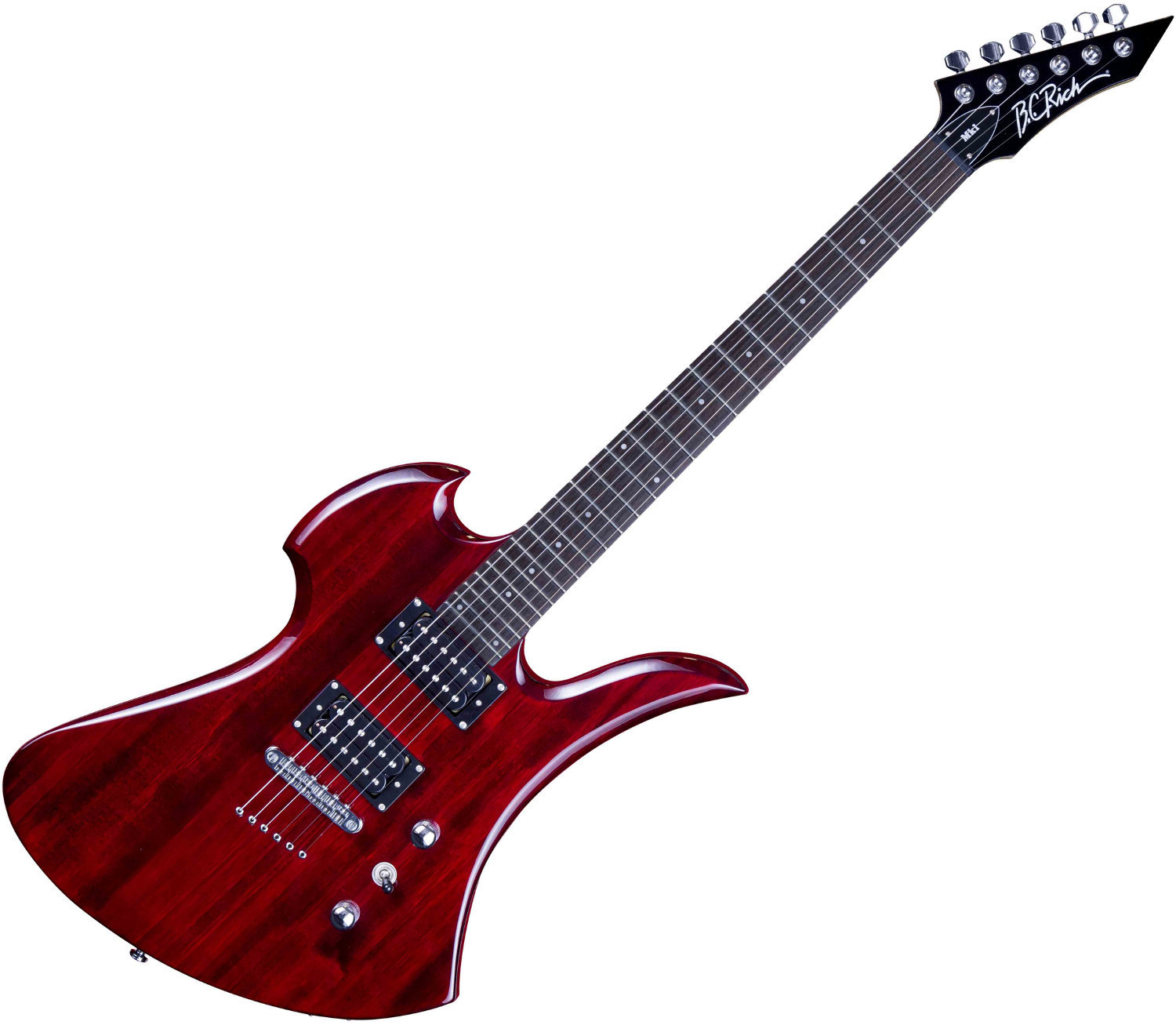 Elektrische gitaar BC RICH MK1 Mockingbird Tranparent Black Cherry