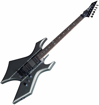 Electric guitar BC RICH MK3 Warlock Barbed Wire Gunmetal Satin - 1