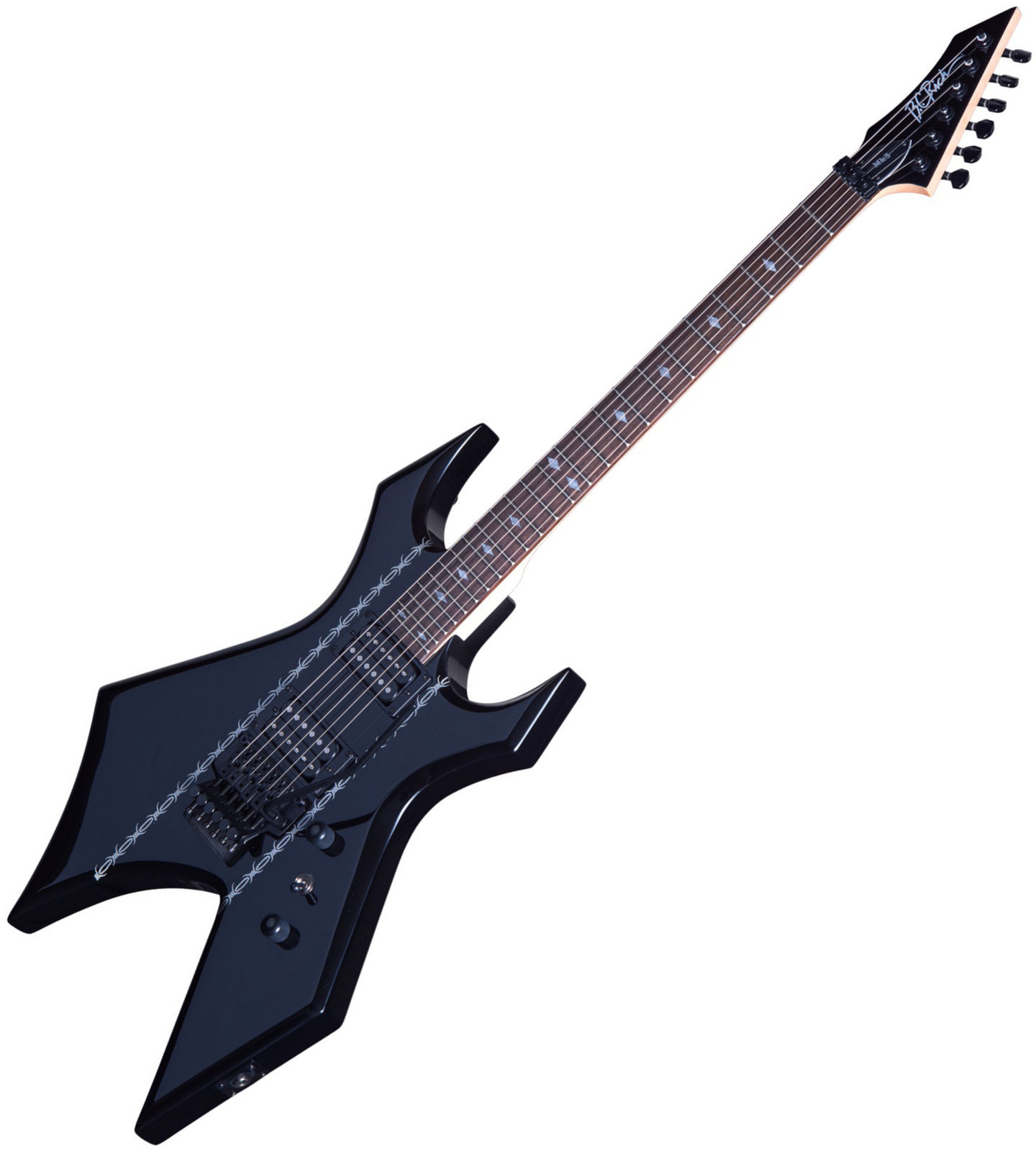 Elektrische gitaar BC RICH MK3 Warlock Barbed Wire Black