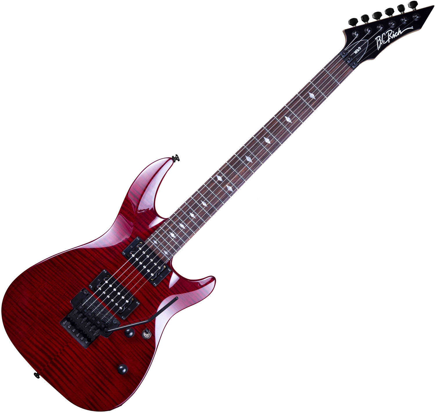 Elektrische gitaar BC RICH MK3 Villain Transparent Black Cherry