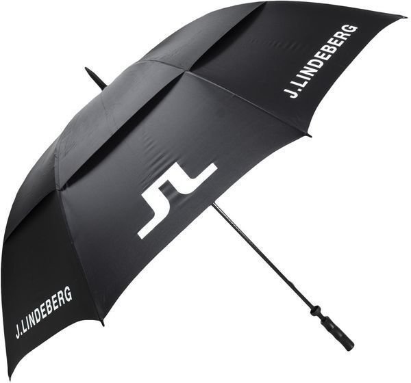 Parapluie J.Lindeberg JL Canopy Nylon Umbrella Black