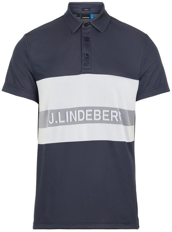 Koszulka Polo J.Lindeberg Theo Slim Fit Tx Jaquard JL Navy M
