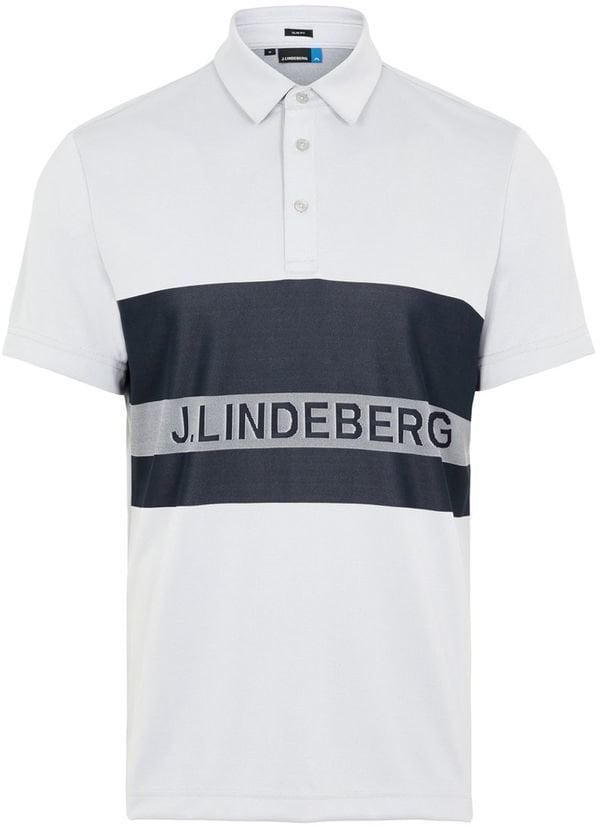 Koszulka Polo J.Lindeberg Theo Slim Fit Tx Jaquard Stone Grey 2XL