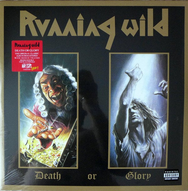 Vinyl Record Running Wild - Death Or Glory (LP)