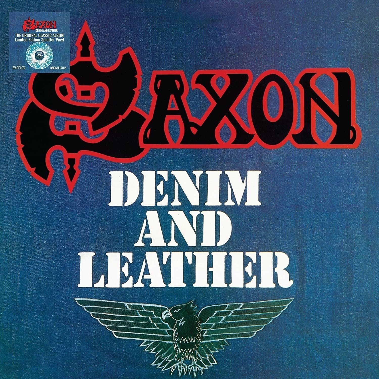 Vinylplade Saxon - Denim And Leather (LP)