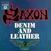 Vinyl Record Saxon - Denim And Leather (LP)