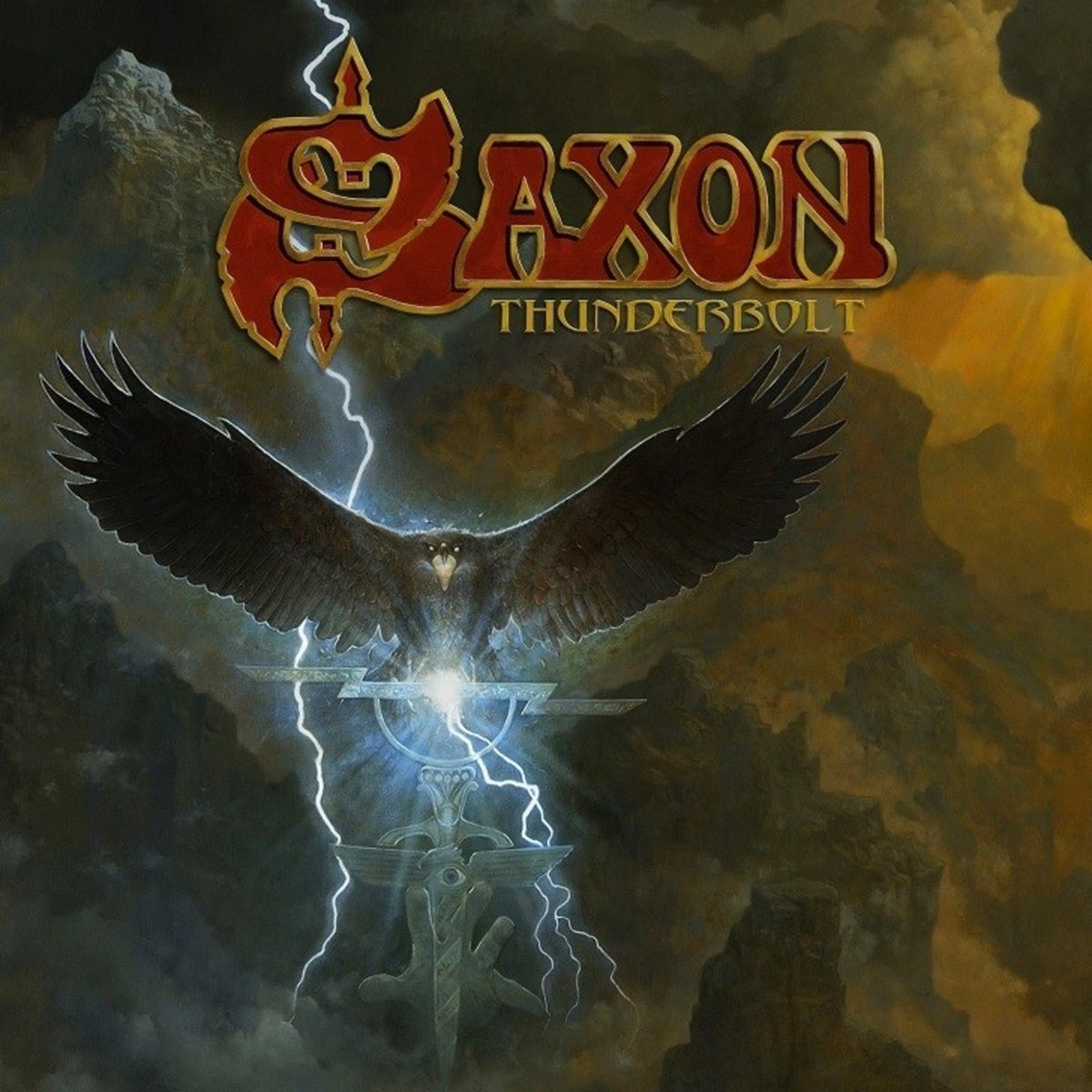 Disco de vinilo Saxon - Thunderbolt (LP)