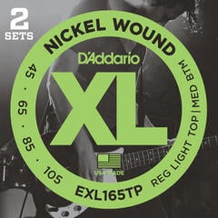 Basgitarrsträngar D'Addario EXL165TP Basgitarrsträngar
