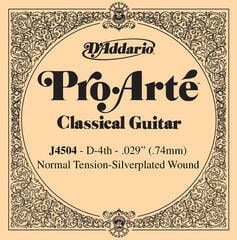 Cuerda de guitarra individual D'Addario J 4504 Cuerda de guitarra individual