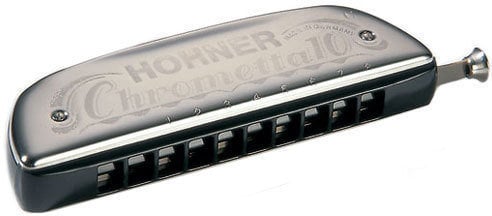 Ústní harmonika Hohner Chrometta 10 C Ústní harmonika