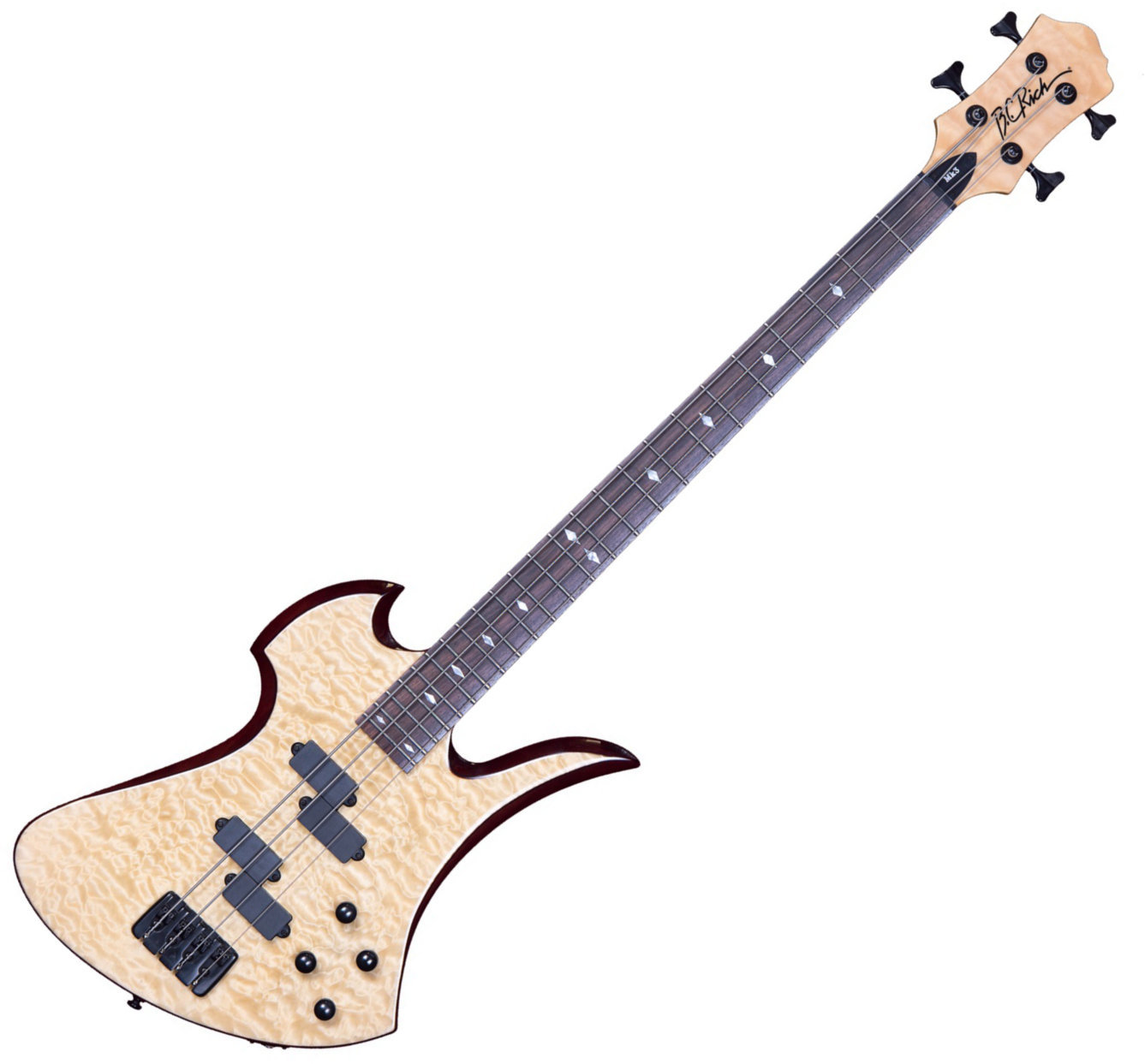 Ηλεκτρική Μπάσο Κιθάρα BC RICH MK3 Mockingbird Bass Quilted Maple