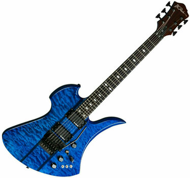Elektrische gitaar BC RICH MK11 Mockingbird Transparent Cobalt Blue w/case - 1