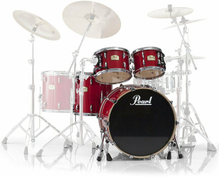 Акустични барабани-комплект Pearl SSC904XUP-C110 Session Studio Classic Sequoia Red - 1