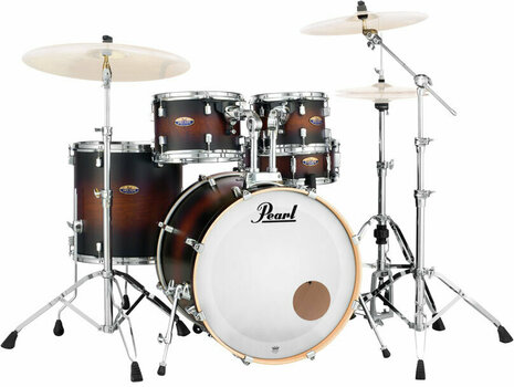 Set akustičnih bubnjeva Pearl DMP905-C260 Decade Maple Satin Brown Burst - 1