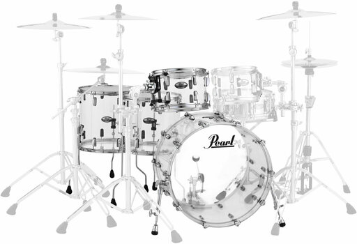 Drumkit Pearl CRB524FP-C730 Crystal Beat Ultra Clear - 1