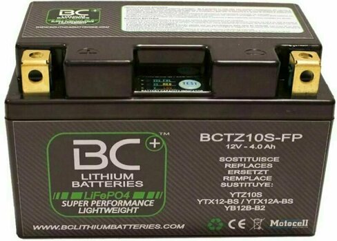 Motorcycle Battery BC Battery BCTZ10S-FP Lithium - 1