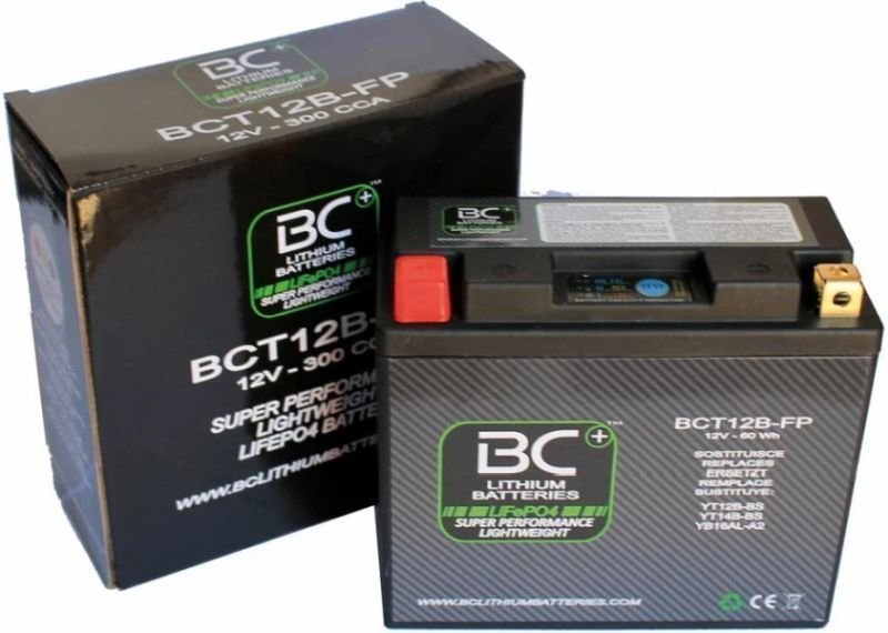 Motorcycle Battery BC Battery BCT12B-FP Lithium
