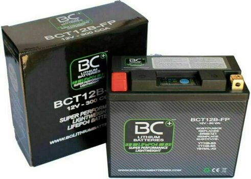 Motorcycle Battery BC Battery BCT12B-FP Lithium - 1