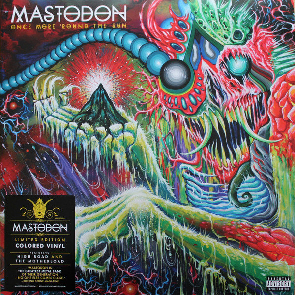 Vinylplade Mastodon - Once More 'Round The Sun (Coloured Vinyl) (LP)