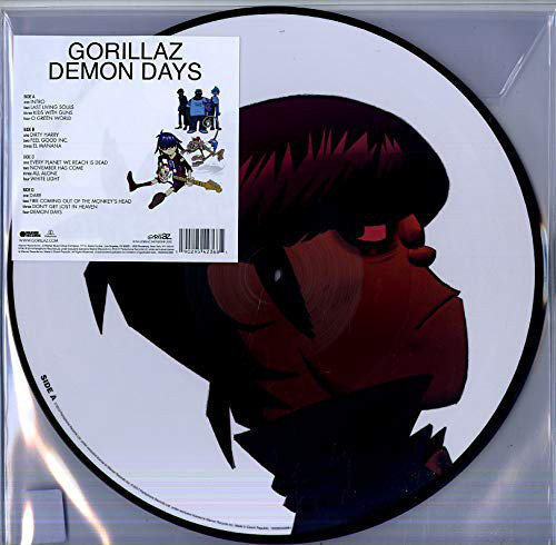Vinylskiva Gorillaz - Demon Days (Picture Vinyl Album) (LP)