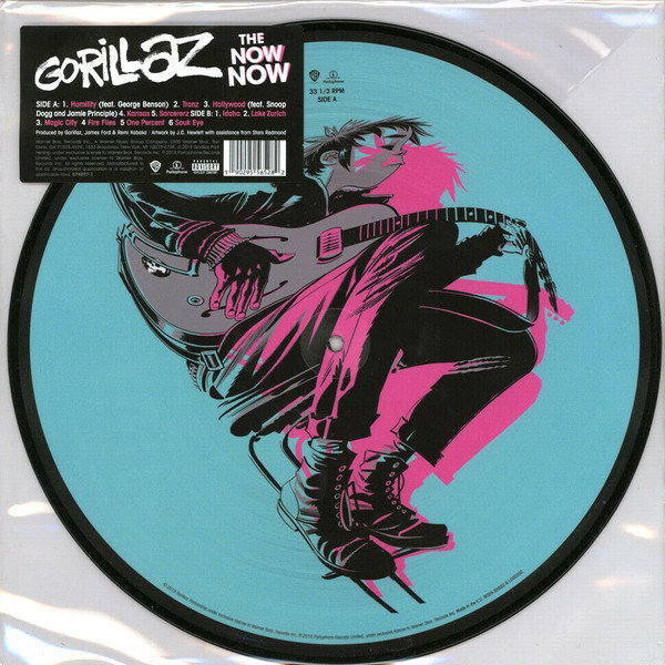 Vinyylilevy Gorillaz - The Now Now (Picture Vinyl) (LP)