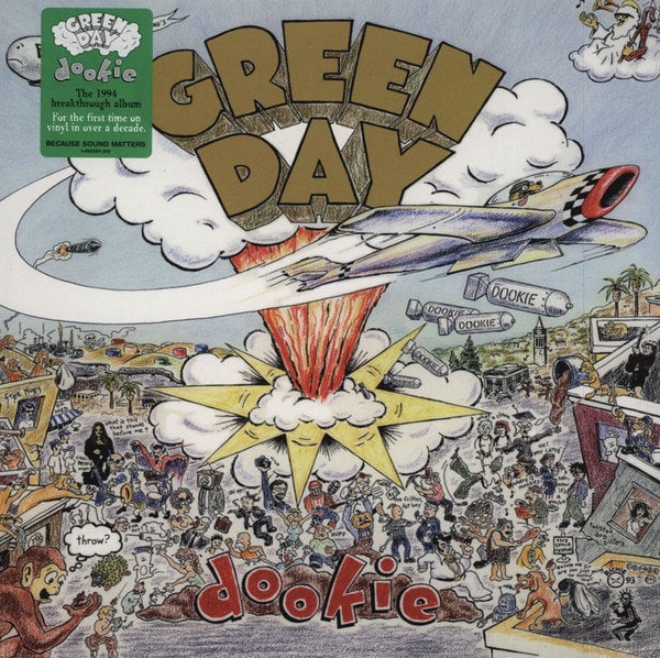 Disque vinyle Green Day - Dookie (LP)