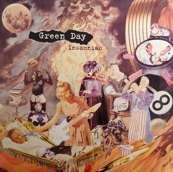 Vinylskiva Green Day - Insomniac (LP)