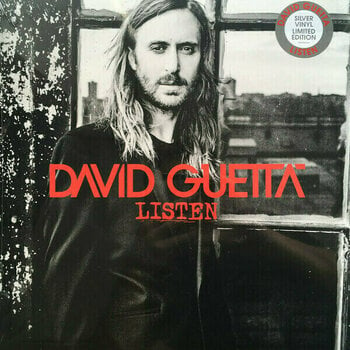 Vinyl Record David Guetta - Listen (Silver Coloured) (LP) - 1