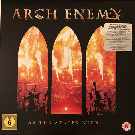 Disco in vinile Arch Enemy - As The Stages Burn! (2 LP + DVD)