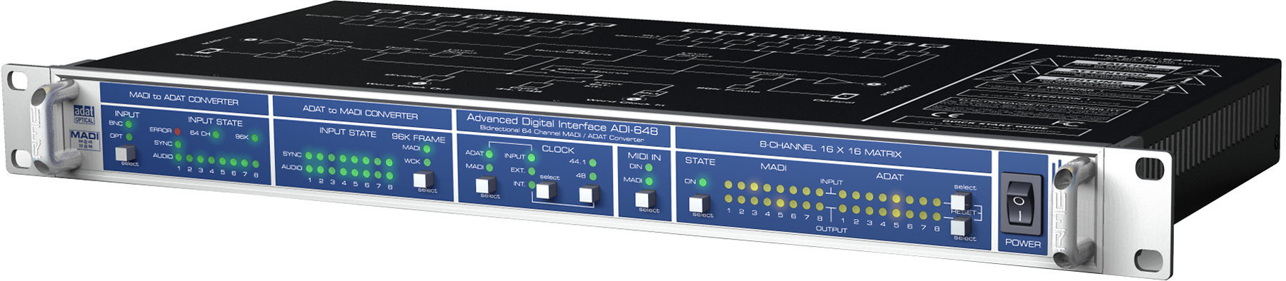 Convertisseur audio numérique RME ADI-648