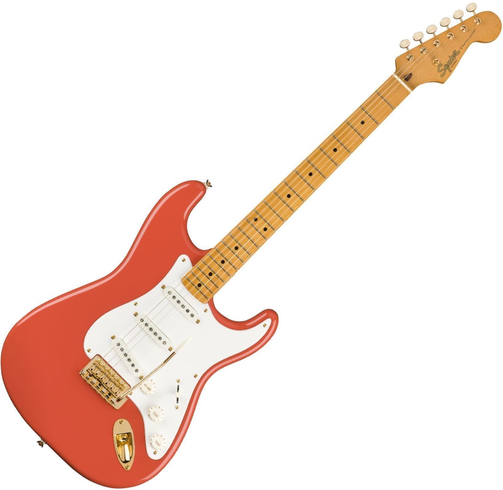 Guitare électrique Fender Squier FSR Classic Vibe '50s Stratocaster MN Fiesta Red