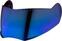 Príslušenstvo pre moto prilby Schuberth Visor Blue Mirrored C3 Pro/C3 Basic/C3/S2 Sport/S2/XL-3XL