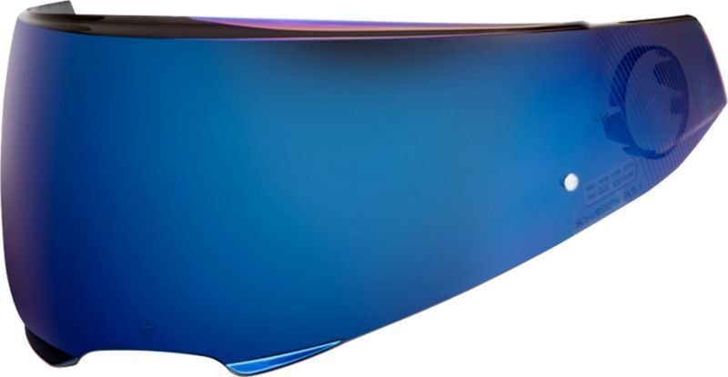 Accessoire pour moto casque Schuberth SV5 Visor C4 Pro-Carbon/C4 Pro Woman/C4 Basic/C4 (XS-L) Visière de casque Blue Mirrored