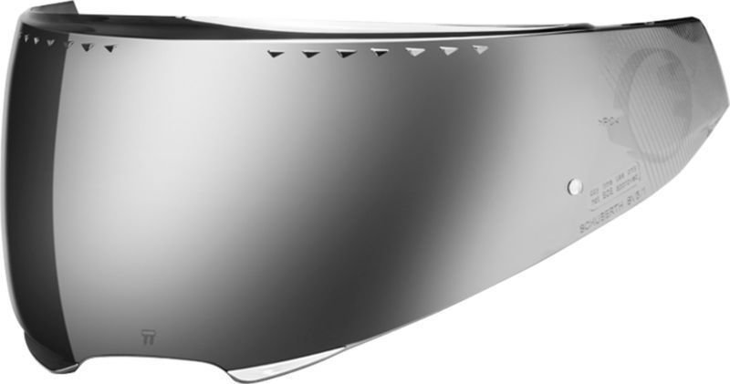 Accessoire pour moto casque Schuberth SV5 Visor C4 Pro-Carbon/C4 Pro Woman/C4 Basic/C4 (XS-L) Visière de casque Silver Mirrored