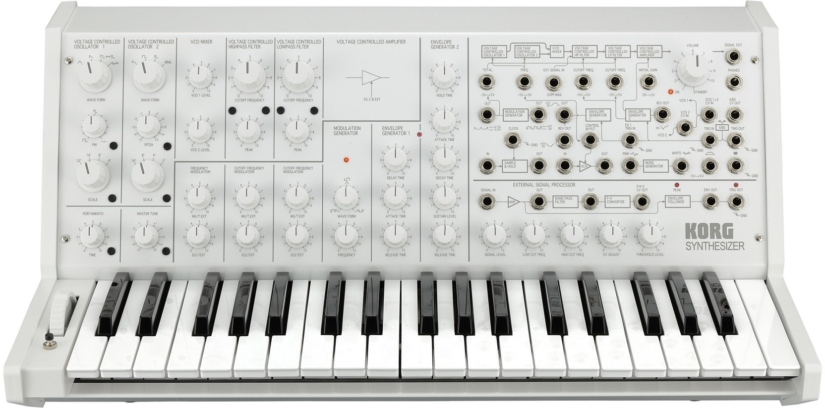 Synthesizer Korg MS-20 FS White