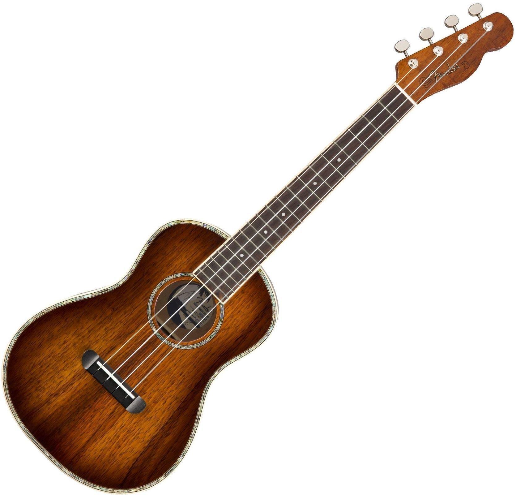 Tenori-ukulele Fender Montecito Tenori-ukulele Tobacco Burst