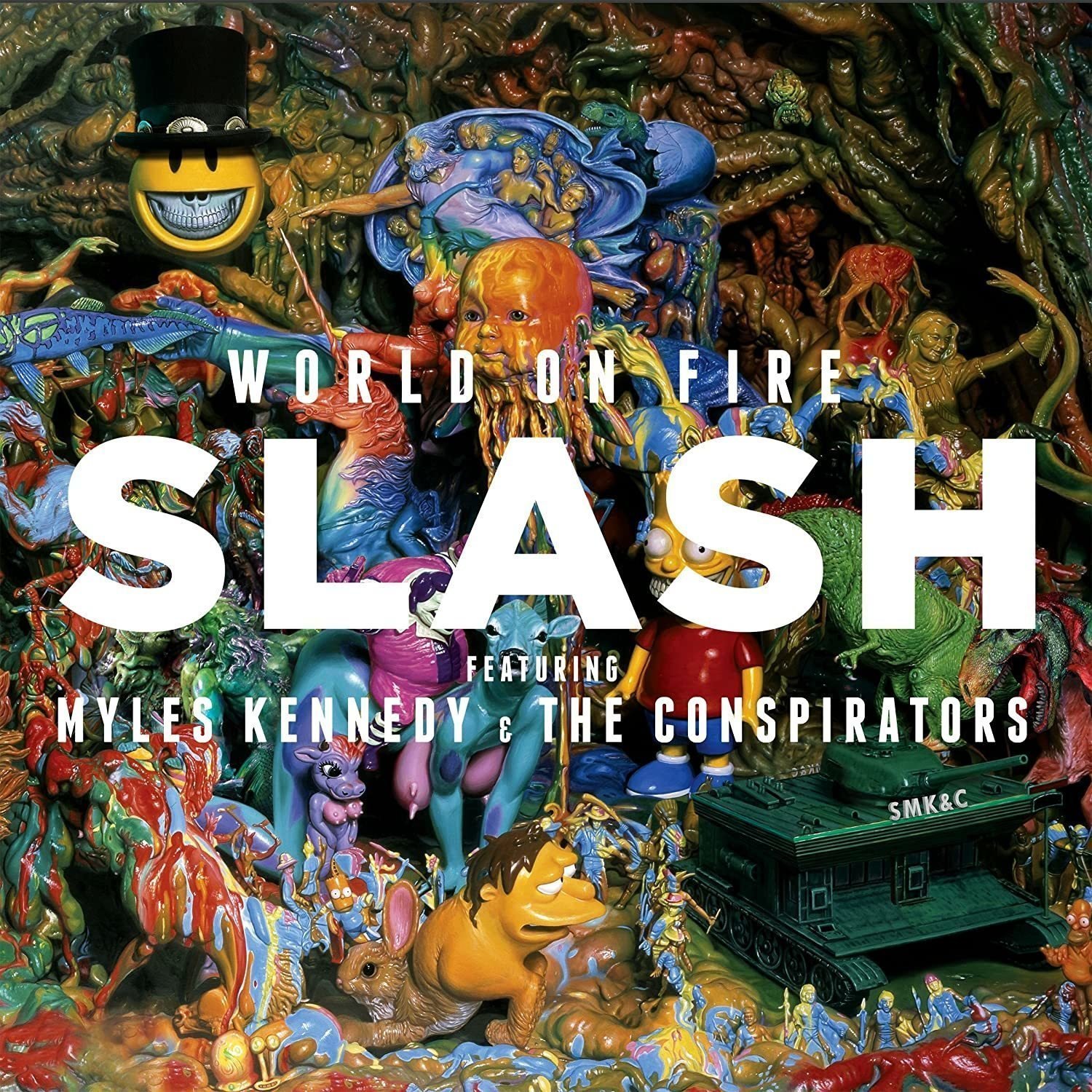 Disco de vinilo Slash - World On Fire (2 LP)