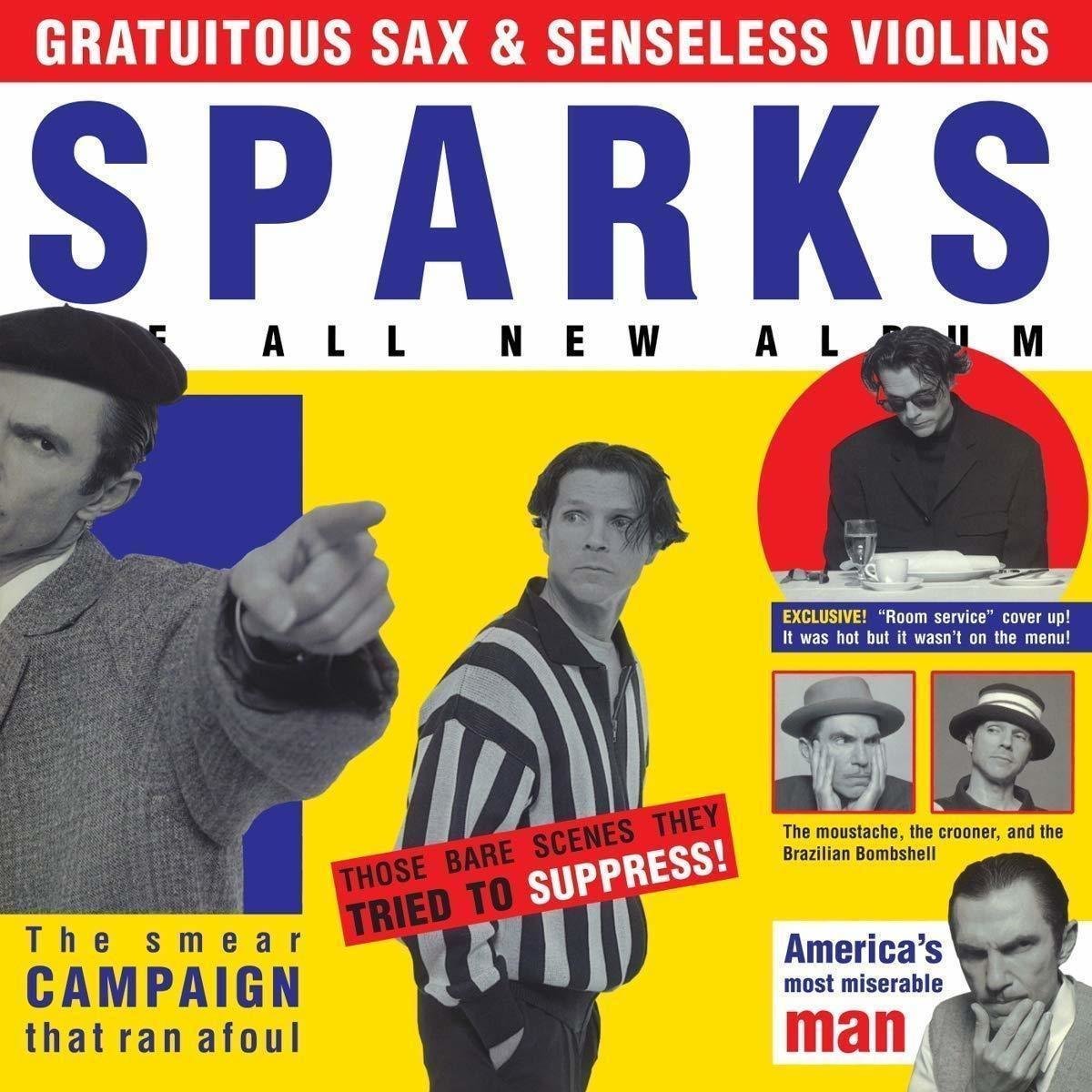 Vinyl Record Sparks - Gratuitous Sax & Senseless Violins (LP)