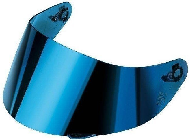 Accessories for Motorcycle Helmets AGV Visor GT 2 Iridium Blue XS-S-MS