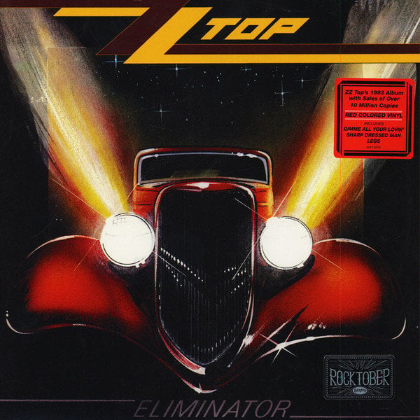 Hanglemez ZZ Top - Eliminator (Red Coloured) (LP)