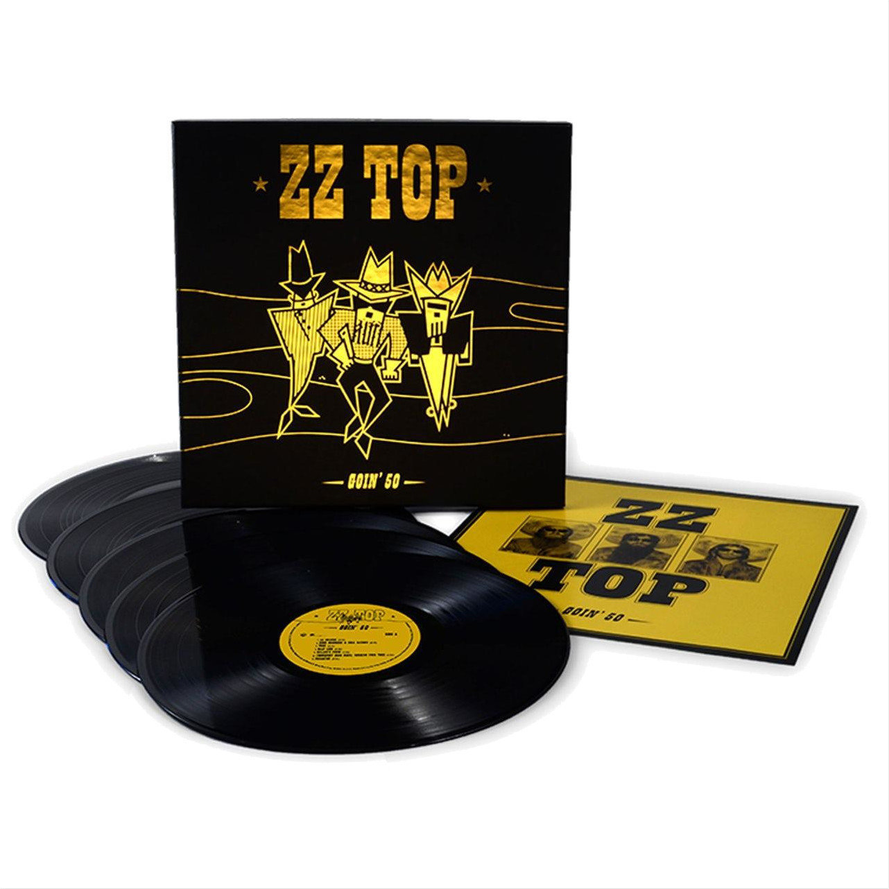 Vinylskiva ZZ Top - Goin' 50 (5 LP)