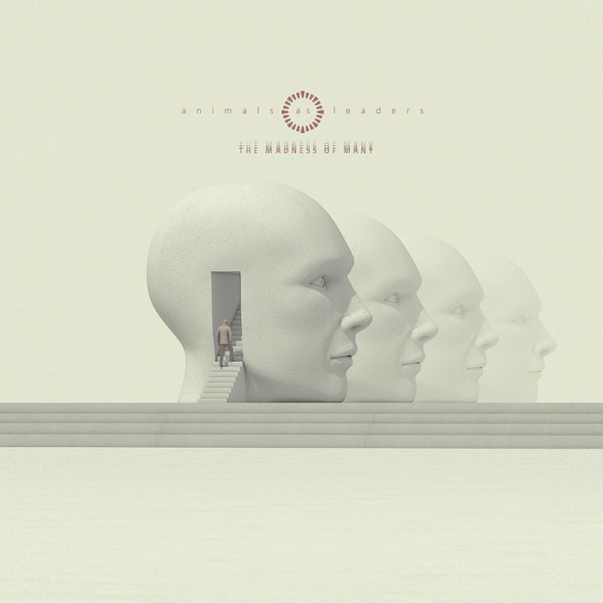 Vinyl Record Animals As Leaders - The Madness Of Many (Cream Coloured) (LP)